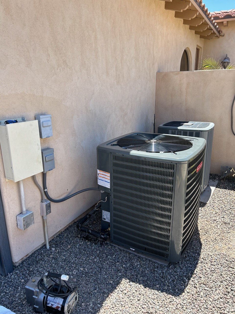 HVAC installation completed by The Cool Dude